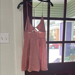 Free People Pink Mini Dress